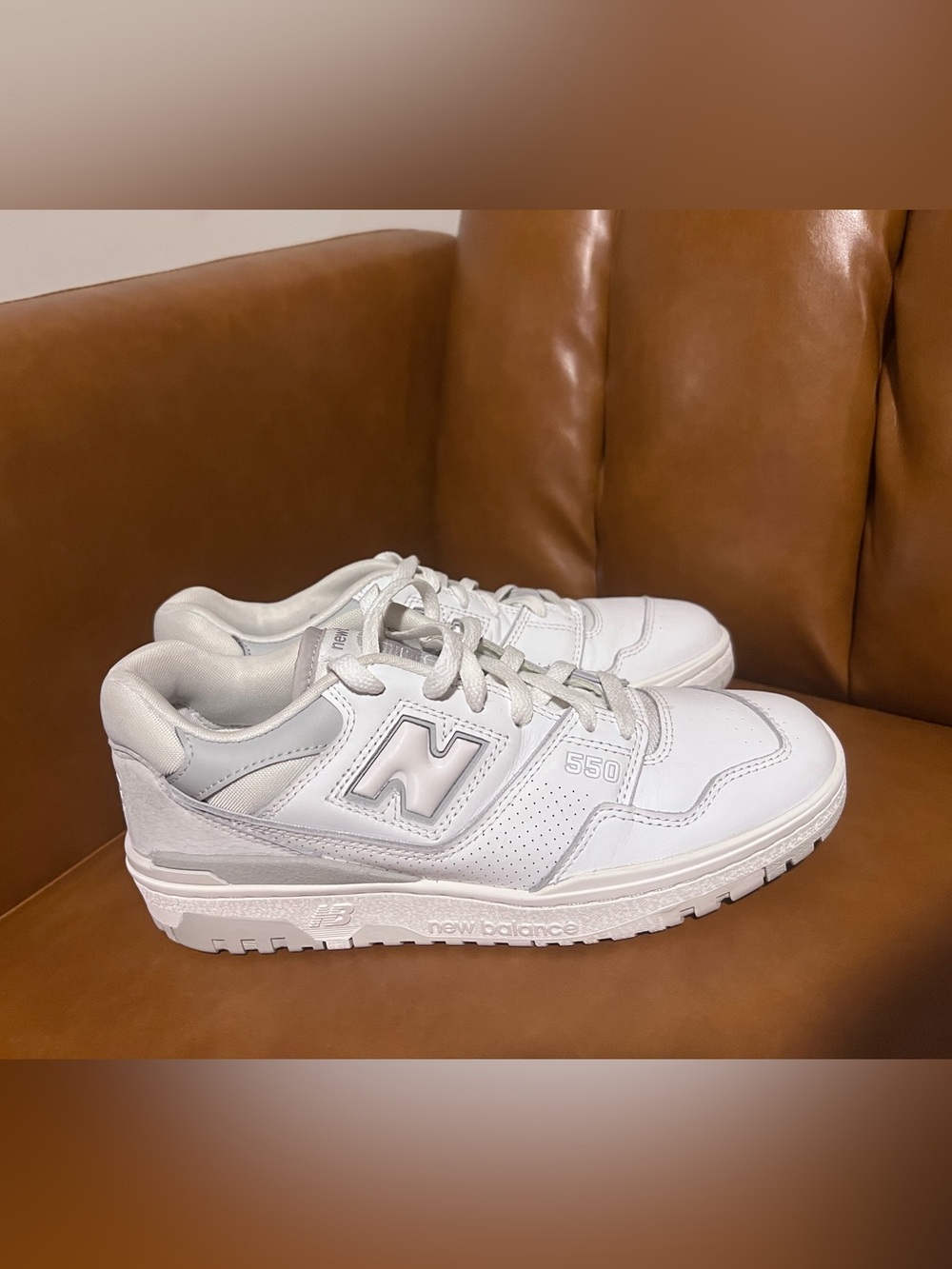 New Balance 550 “White Shadow” sneakers women’s size 9